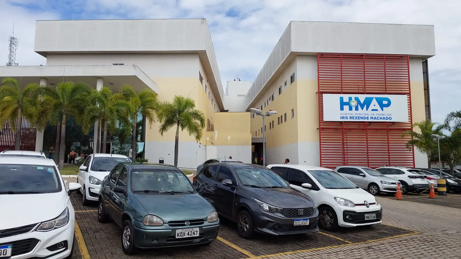 Fachada do HMAP em Aparecida