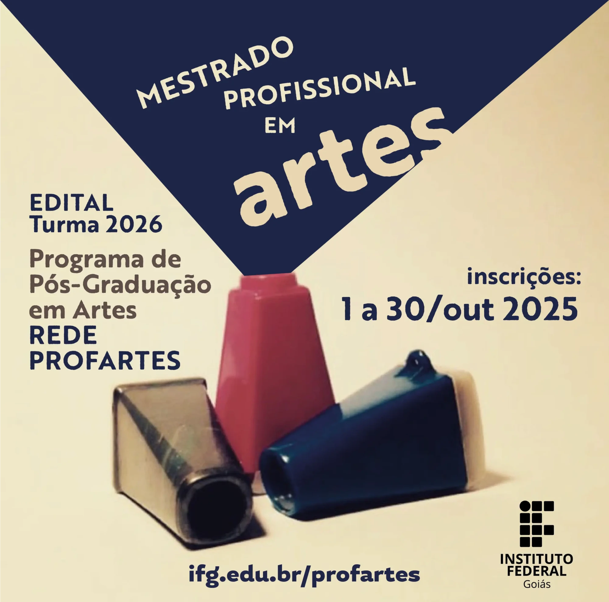 Mestrado em Artes IFG 2025-10