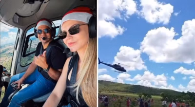 Foto dos proprietários do frigorífico envolvido.