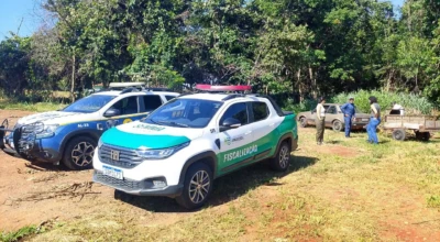 Semma flagra descarte irregular e entulho.