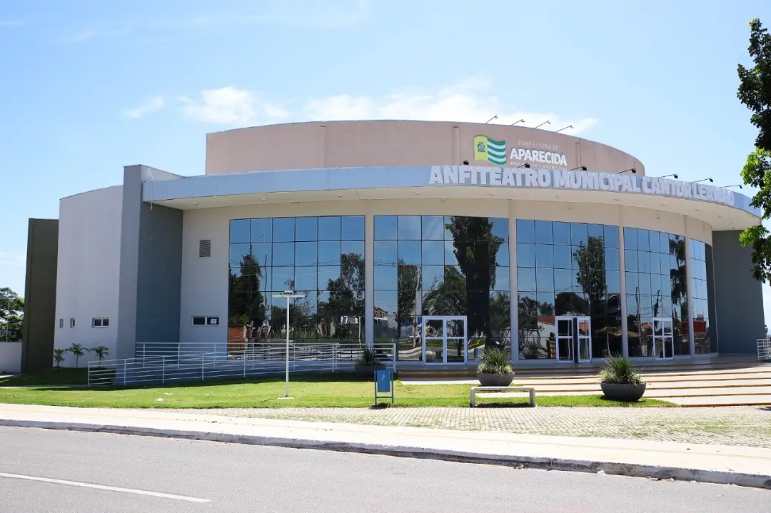 Foto do anfiteatro onde irá acontecer o Conecta Arte.