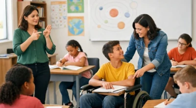 Sala de aula inclusiva e colaborativa