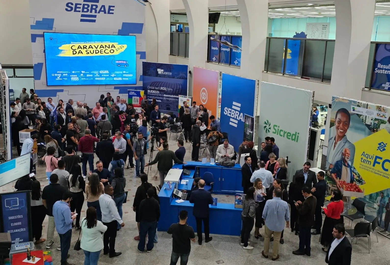Foto do evento da caravana da sudeco.