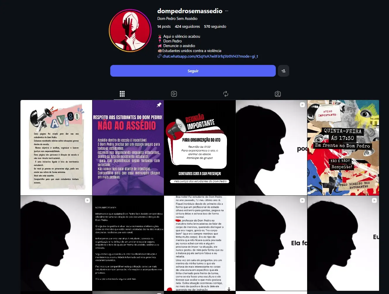 dom pedro assedio instagram