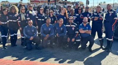 Equipe do SAMU.