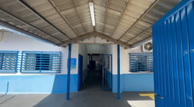 Fachada da Escola Municipal Cidade Vera Cruz II