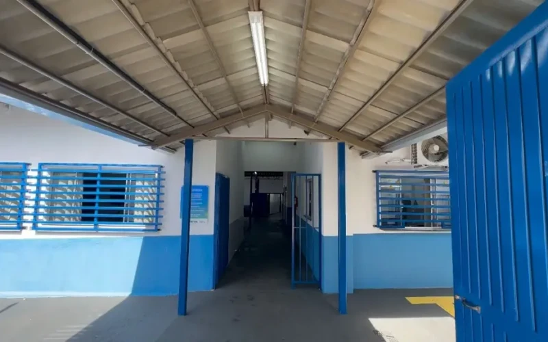 Fachada da Escola Municipal Cidade Vera Cruz II