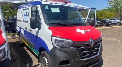 Nova ambulancia do SUS