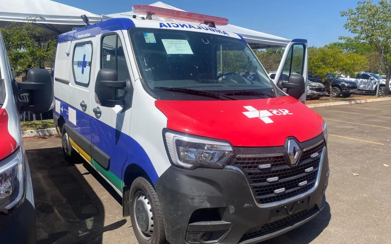 Nova ambulancia do SUS